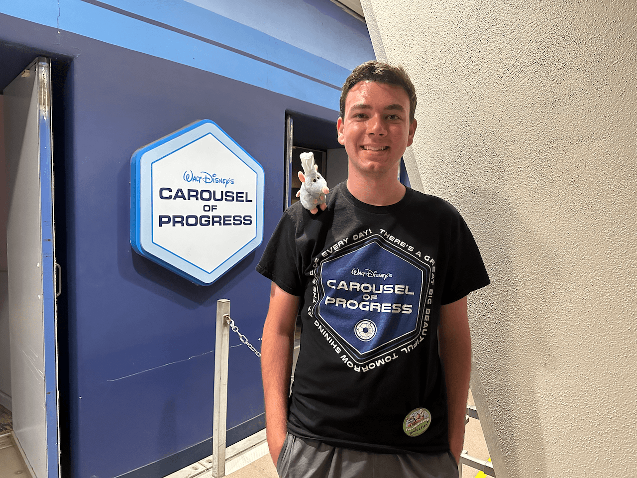 I could ride the Carousel of Progress in a loop.